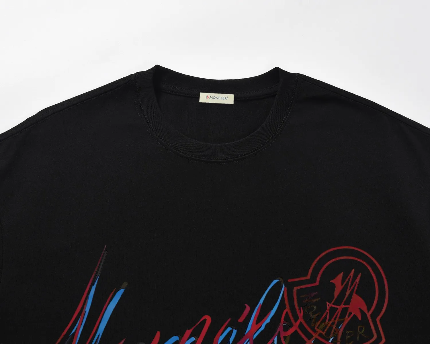 《 Quality》 MONCLER MC Same Style T 2024 New Arrival 260 Versatile ：Black White Sizes： S M L XL XXL